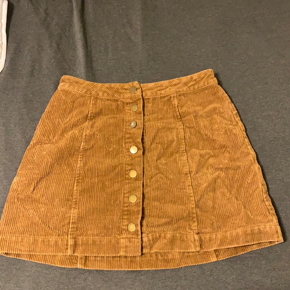 Corduroy Skirt